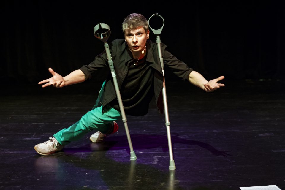 Claire Cunningham is one of the UK's most esteemed disabled artists. We're excited to host her at our next free #allyArts webinar, Friday 25th November at 9:00am NZDT!

Click here to register to hear about the Choreography of Care: ow.ly/Z3LT50LGu2o