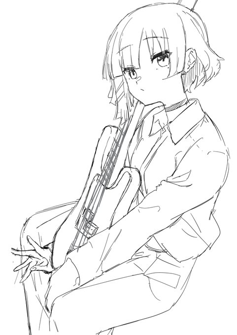 ぼっちザ・ロック来てるよね!
ぼくはリョウ先輩が好きなのでちまちまと描いてます!! 