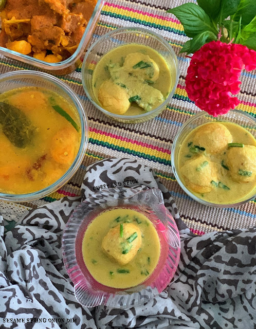Somasray's tweet photo. #sesamepaste #springonion #curried #eggs SESAME SPRING ONION DIM Recipe Link : https://t.co/bAQbBnzfCi https://t.co/utNHUHBonq
