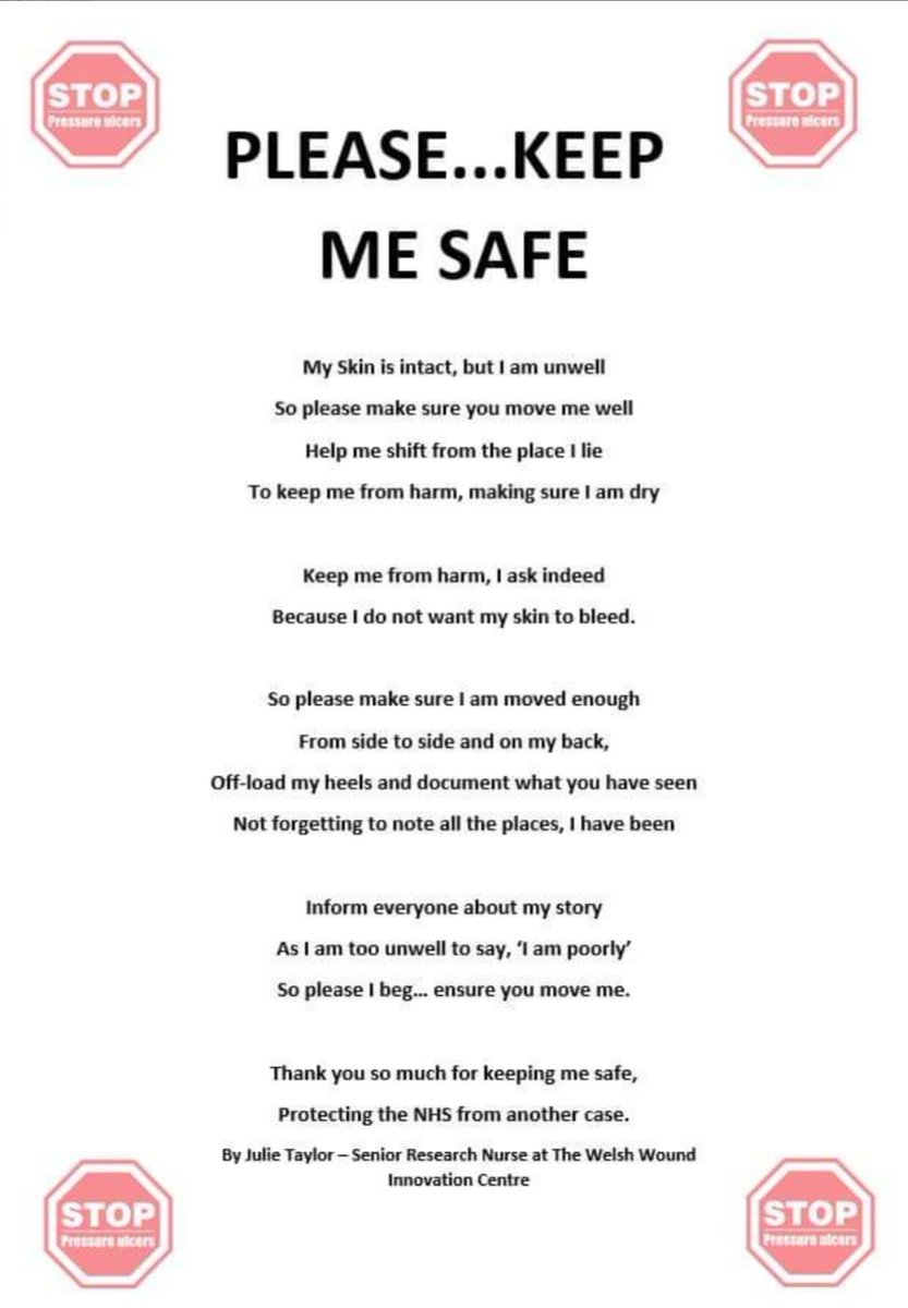 Bethanie Walters (@bethaniewalter2) on Twitter photo Lovely poem by Julie Taylor from the Welsh innovation centre ❤️ #nationalstopthepressure <a href="/paulaben50/">paulaben50</a> <a href="/KimDrummond6/">Kim Drummond RN DN Florence Nightingale Scholar 💙</a> <a href="/UHBcommunity/">UrsulaHare</a> Lovely poem by Julie Taylor from the Welsh innovation centre ❤️ #nationalstopthepressure <a href="/paulaben50/">paulaben50</a> <a href="/KimDrummond6/">Kim Drummond RN DN Florence Nightingale Scholar 💙</a> <a href="/UHBcommunity/">UrsulaHare</a>