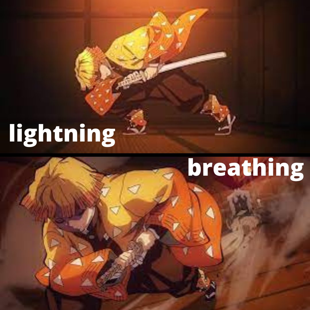 shepherd_kaldi's tweet photo. LIGHTNING BREATHING 

 #onepiece #tokyorevengers
#naruto #fullmetalalchemist
#bleach #haikyuu
#demonslayer #kurokonobasket #attackontitan
#foodwars #myheroacademia #spyxfamily #hunterxhunter
#noragami #kakashi #jujustukaisen
#manga #animereels #animememes
#animes #chainsawman https://t.co/qGE8Rh76YQ