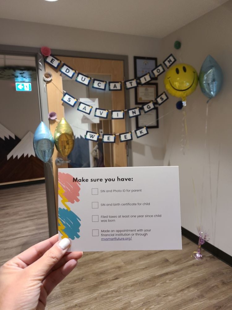 BissellCentre's tweet photo. This week is #EduSaveWeek, have you started saving for your child’s future? Bissell can help you start an RESP and access the #CanadaLearningBond, if eligible. Learn more: https://t.co/RybGpDb4eG https://t.co/7TPRVbgdJH
