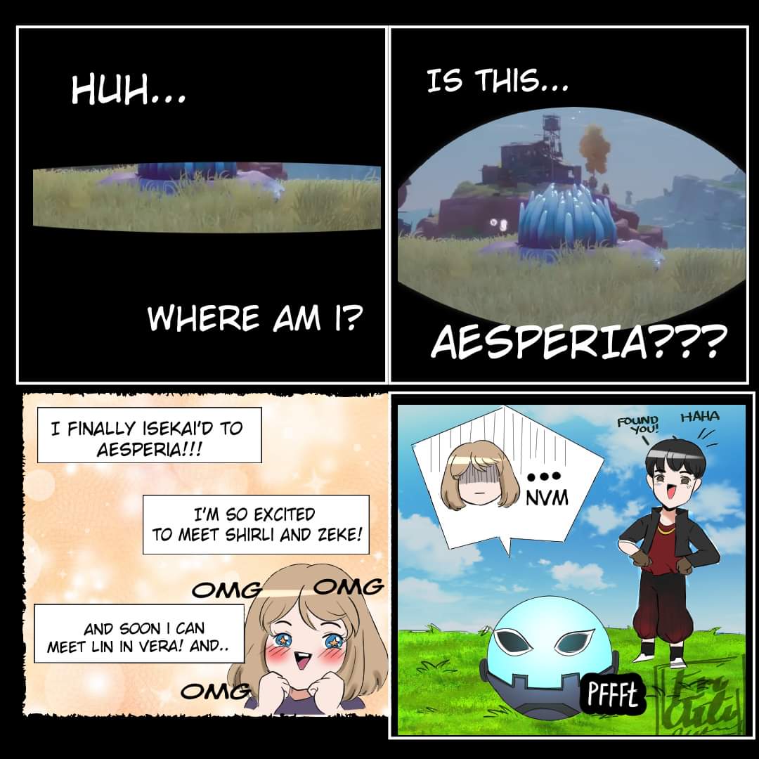 chaekgorin's tweet photo. When you finally entered the world of Aesperia, but with a twist.
Expectation vs Reality. Lolololol
#ToFIllustration #ToFArt #ToFDrawing #TowerofFantasy https://t.co/7q7XufBcTJ