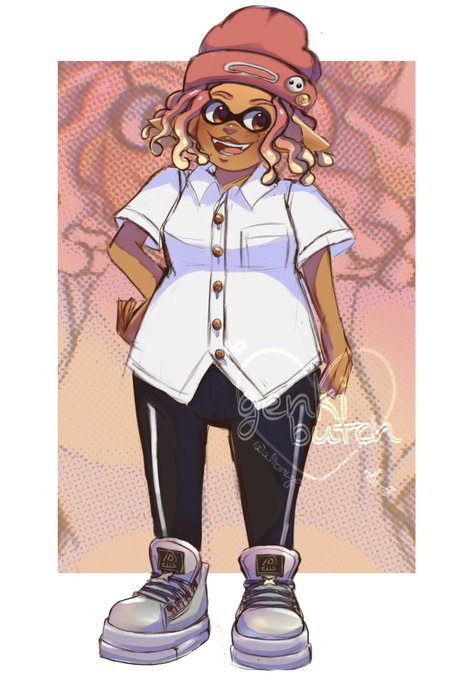 [ splatoon, original ] introducing my inklingsona (splatsona?)… squarles 