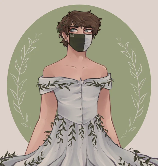 Fancy dress :D#ranboofanart 