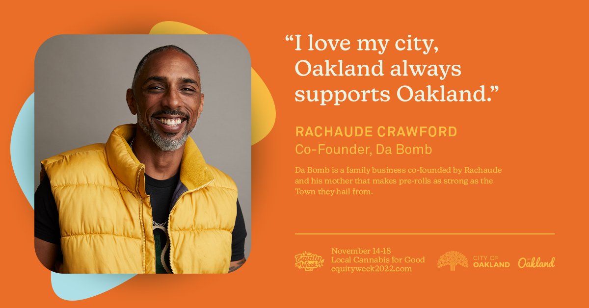 Meet Rachaude Crawford <a href="/DaBomb/">Damon Anderson</a> #EquityWeek
#EquityWeed