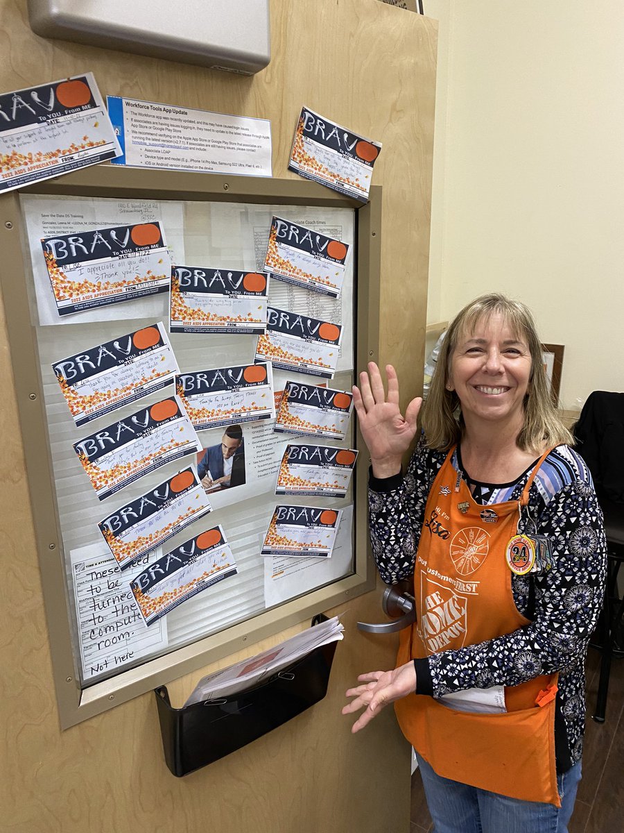 Happy ASDS appreciation Lisa!!! Thanks for ALL that you do for our store and associates! #theROCK