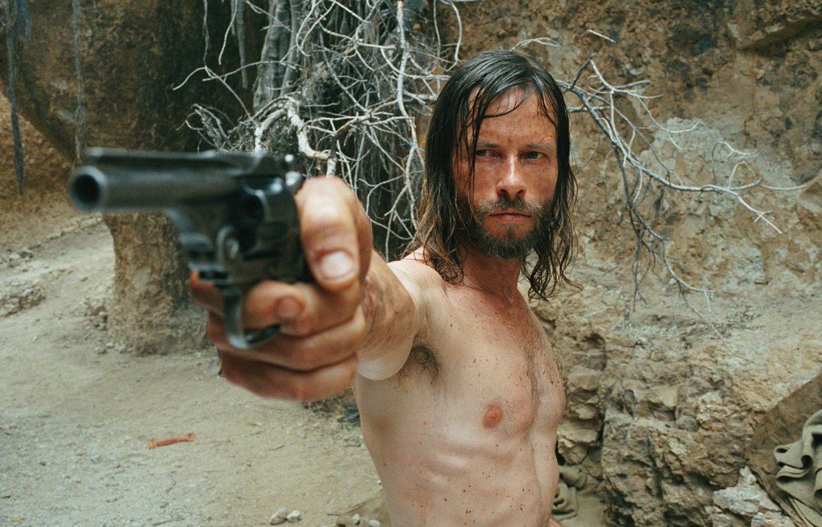Gibboanxious's tweet photo. The Proposition ★★★★
"One more crack about the Irish, Mr. Lamb, and I'll shoot you. Am I clear?"
Australia's bloody history and mysterious landscape are two of the stars in #JohnHillcoat's wonderfully grim, and relentlessly harsh (like the place and time it’s set) western. https://t.co/HJMl1h49Wy