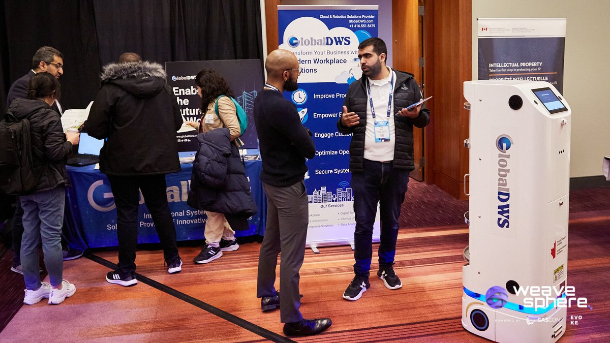 WeaveSphere's tweet image. #AI, #IoT, Service #Robotics...@GlobalDWS does it all.

A leading international systems integrator that also provides cognitive services and innovative technologies, we&apos;re proud to have them as a #WeaveSphere sponsor.

➡️  globaldws.com

#cdntech