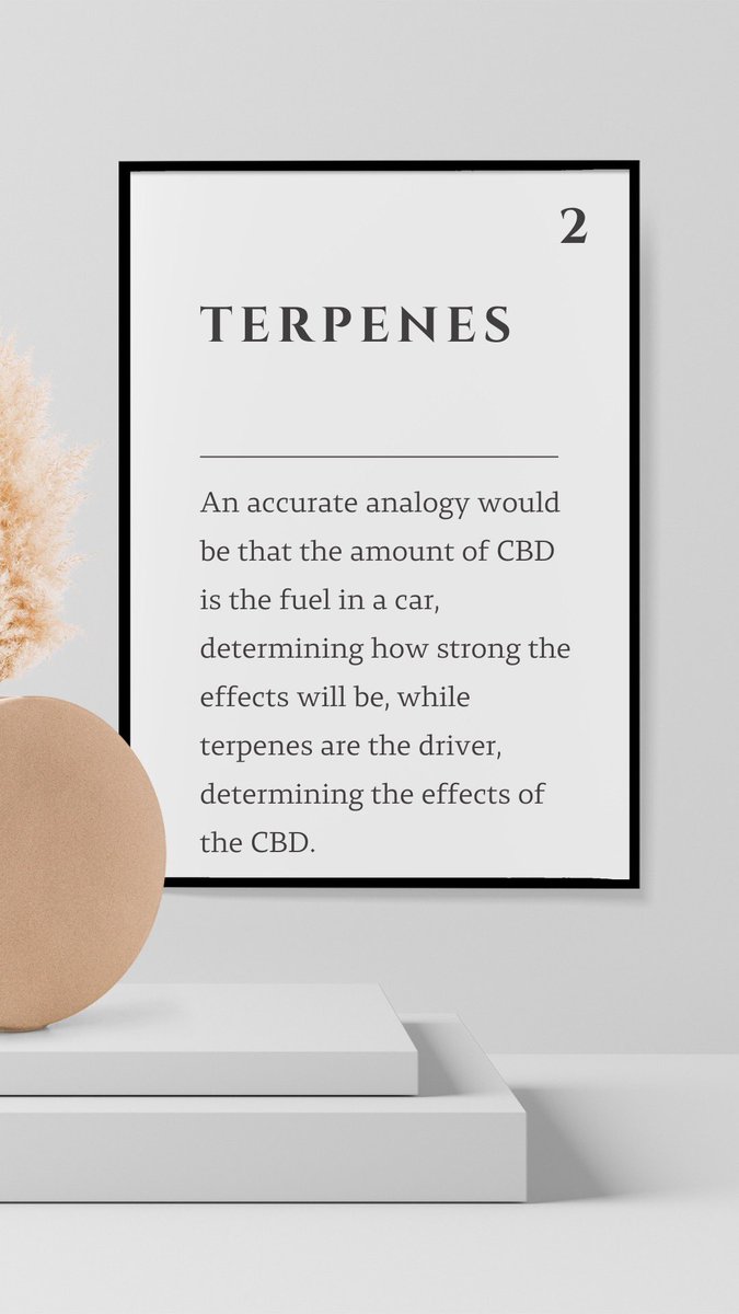 Relevant for CBD and THC 🪃