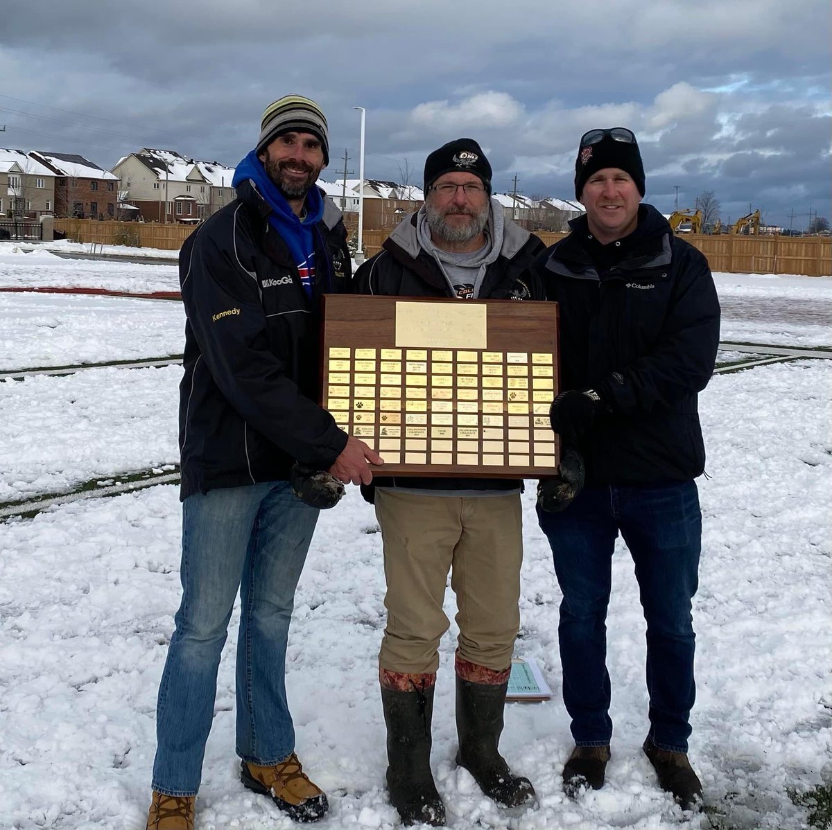 CCI_ANN's tweet image. Congratulations to the Jr. Boys’ football team. The @CCI_SCDSB Fighting Owls are #GBSSA champions for the third year in a row. 

Hey @CCI_football…is it time to start talking dynasty? 

Way to go, boys! #CCIproud