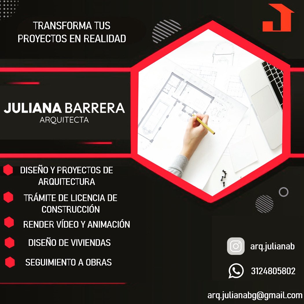 Julianabarrerag's tweet photo. 📲👷🏽‍♀️

Ayudamos a las personas a mirar más allá de lo que nunca se les habría ocurrido; consiguiendo el máximo aprovechamiento de cada metro disponible y buscando adaptar la distribución de espacios! https://t.co/R9rfBBtH3X