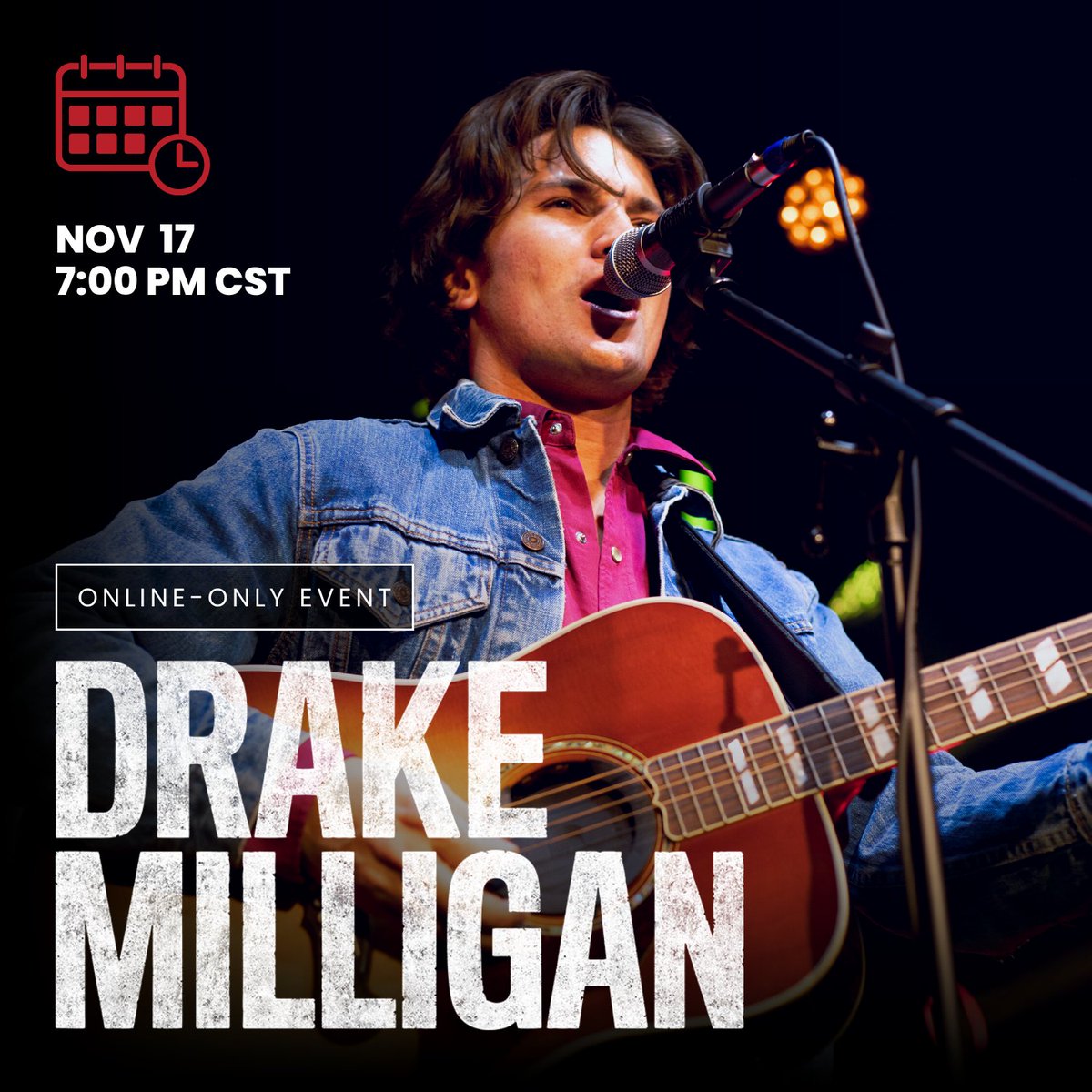 If you haven't been able to come out to a show yet, I've got some good news...<a href="/InterstateMsc/">Interstate Music</a> has a special Dallas/Fort Worth album release concert premiering tomorrow, 11/17. It'll air at 7pm CST, so go register now: bit.ly/3hQitRn ⚡️ #InterstateMusic