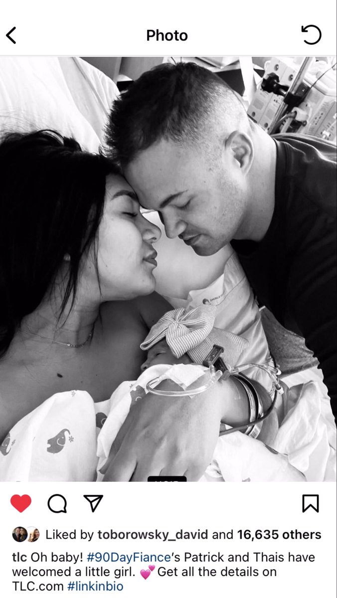 Congrats to Patrick and Thais on their new arrival! 🍼 #90DayFiance