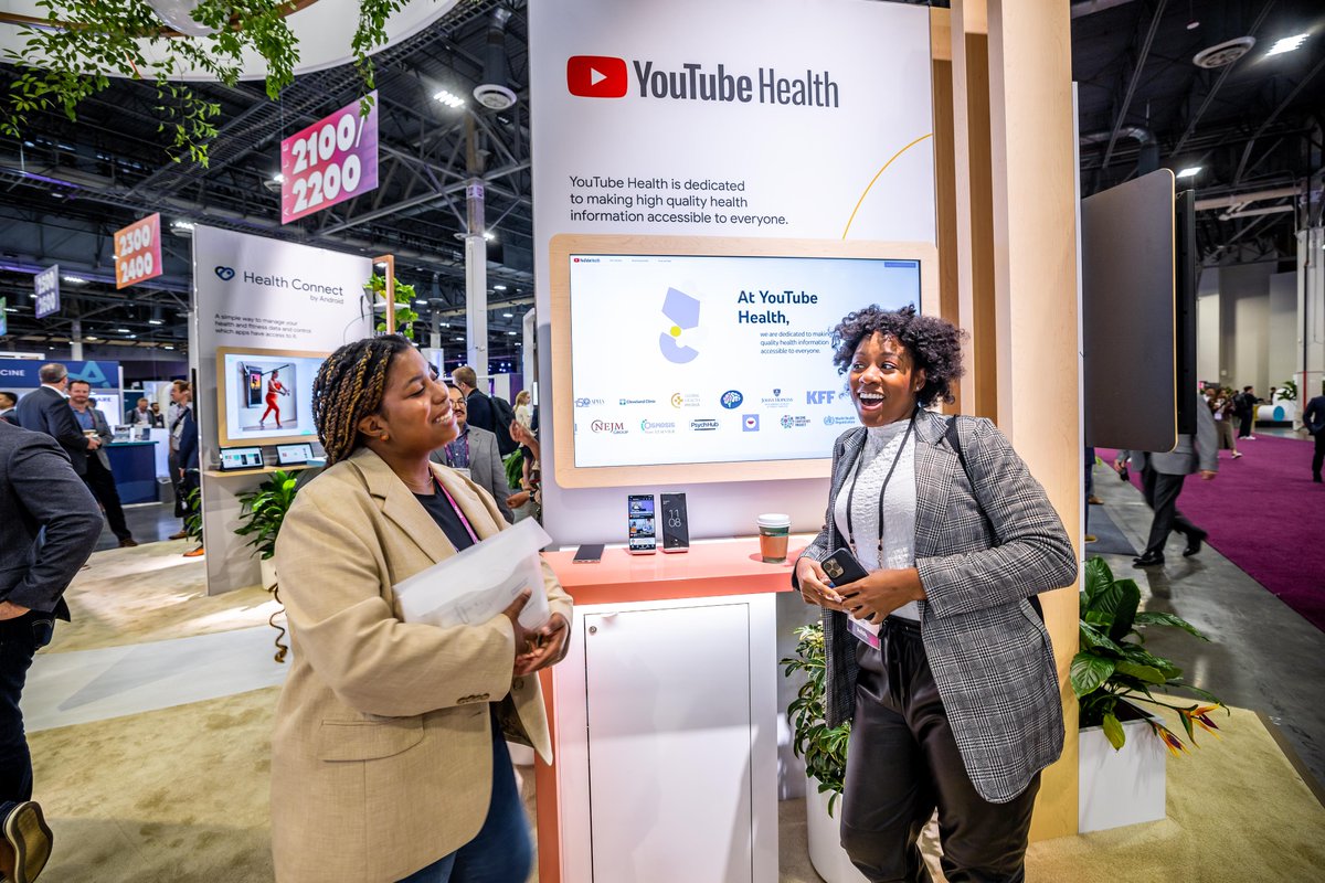 Google for Health tweet media