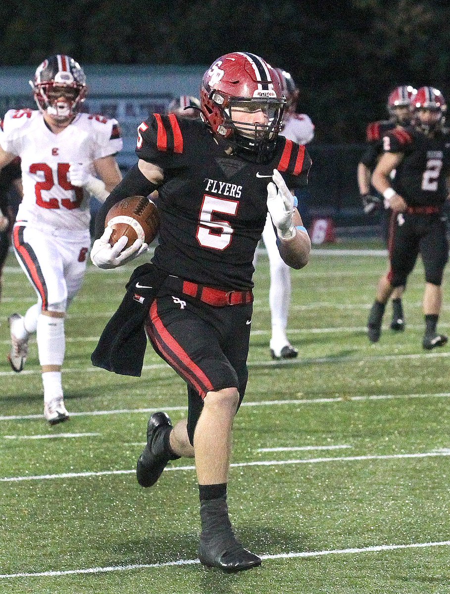 SRNRHazelwood's tweet photo. Norwalk Reflector area first team OPSWA Northwest district football selections in Division VII:

St. Paul: RB Quincey Crabbs, OL Chase Rospert, DL Logan Risner, LB Andy Meyer and DB AJ Meyer. 

Coach of the Year: John Livengood

South Central: WR Isaac Blair and LB Braden Kiesel. https://t.co/A2UvnHrBmq