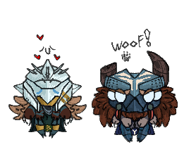 PapermintMilk's tweet image. #destiny2Art #Destiny2 #DestinyTheGame
Crazy boy Siviks needs more love from the fandom he's just so wild! So here's some art of him and Skolas

art mix of mine with #space_rhinos with the Siviks one the Skolas one is all her art
