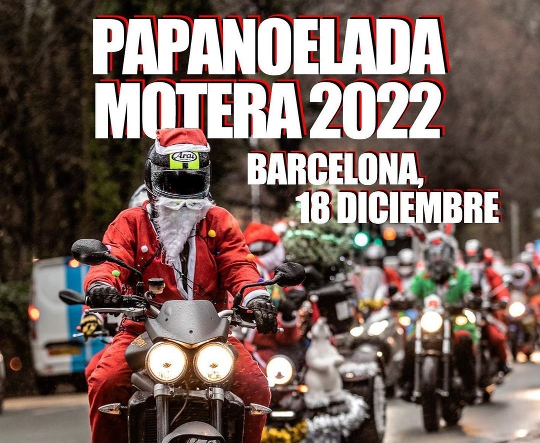 Un any més, haurem de suportar una colla de brètols en moto fotent soroll i fum amb l'excusa d'anar vestits de Nadal?
De debò no som capaços d'impedir aquesta bestiesa? #Papanoeladamotera
<a href="/bcn_ajuntament/">Ajuntament de Barcelona</a> <a href="/eloibadia/">Eloi Badia Casas</a> <a href="/paugv87/">Pau Gonzàlez Val</a> <a href="/janetsanz/">Janet Sanz 🍉</a> <a href="/GUBBarcelona/">Guàrdia Urbana Barcelona</a> <a href="/Albert_Batlle_B/">Albert Batlle</a> <a href="/mossos/">Mossos</a>