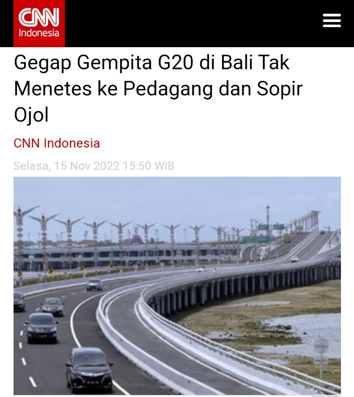 PetugasRakyatRI's tweet photo. Biar Gembel Asal Kesohor, Itulah Slogan Rezim Ngibul Tukang Utang Penghamba Oligarki, ± ½ Triliun Uang Rakyat Dihamburkan Untuk Memenuhi Ambisi Swasembada Foto di Tengah Gegap Gempita Perhelatan G20 Yang Tidak Dirasakan Manfaatnya Oleh Kaum Kecil. Semoga Ni Rezim Segera Ambruk.😡 https://t.co/s1nL6OPWXV