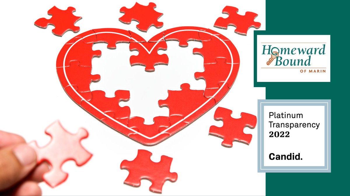 We're grateful for your partnership to end homelessness. That's why we ensure you can see how your investment makes an impact. Homeward Bound of Marin is proud to carry a platinum seal from Candid (formerly Guidestar). Visit us at guidestar.org/profile/68-001…