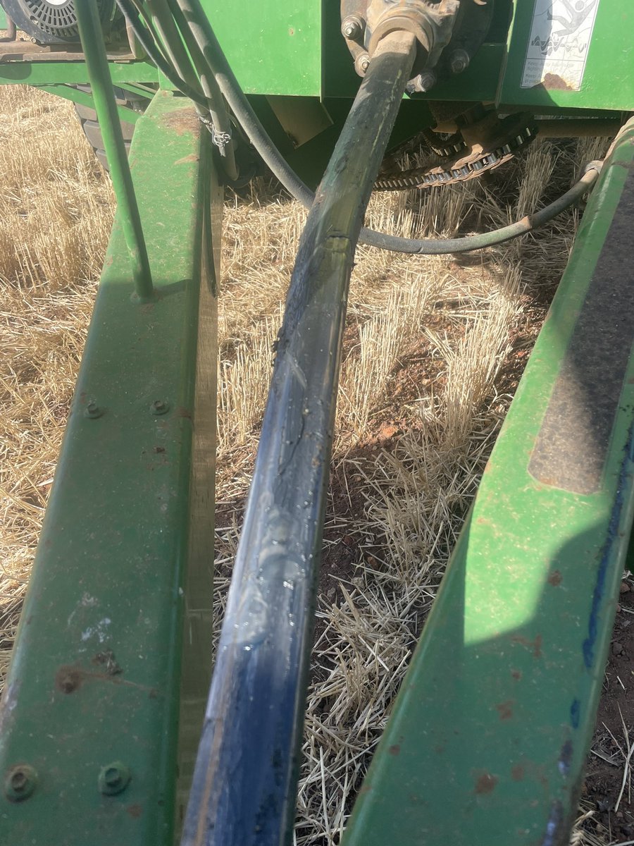 Anyone know why this might be happening? Second time in three years, bent PTO shaft on chaser bin. No way it can connect with anything no matter how tight you turn. Any suggests would be great, thanks.
