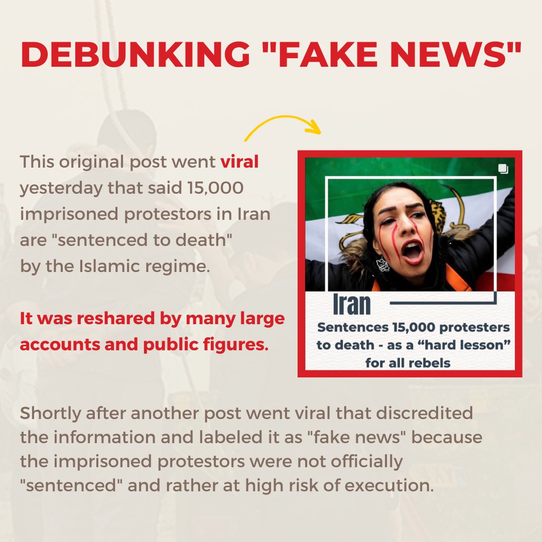 persianpurpose's tweet image. The Islamic Regime would easily execute 15,000 innocent people. 

They have done it before and they will do it again. 

Diverging from this narrative is dangerous and damaging to the Iranian people fighting for freedom.