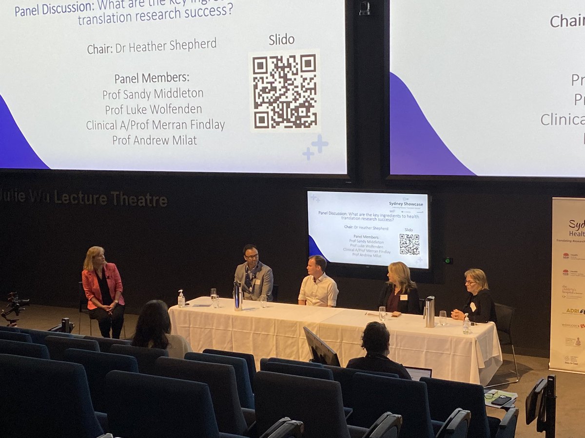 Great line up of implementation scientists #sydneyshowcase22
