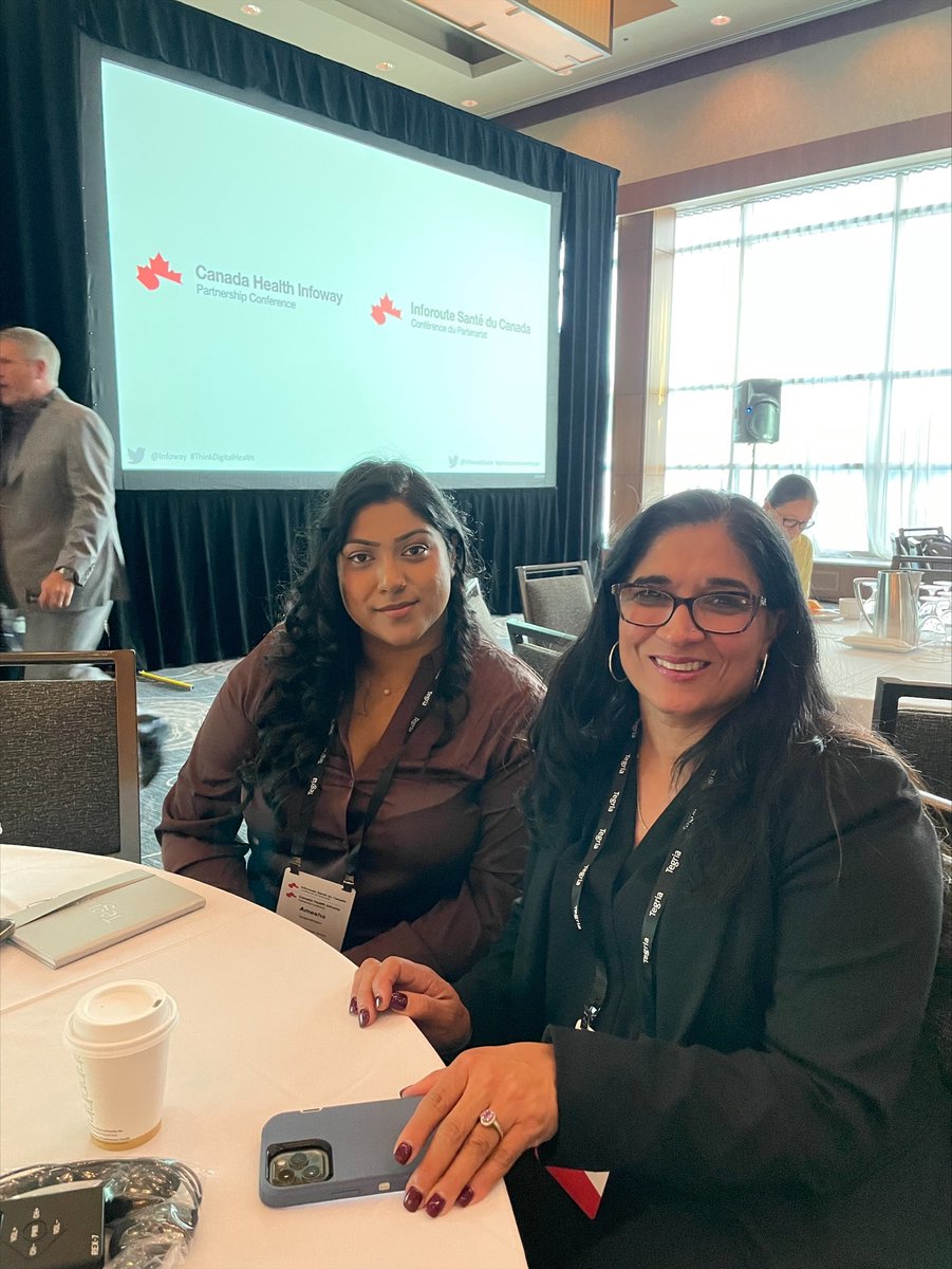 TegriaCA's tweet photo. A great 2 days at the @Infoway Partnership Conference speaking with #DigitalHealthExperts from across Canada to learn more about the role innovative health technologies play in improving the healthcare landscape #ThinkDigitalHealth #DigitalHealthWeek https://t.co/NgXJF9uyYR