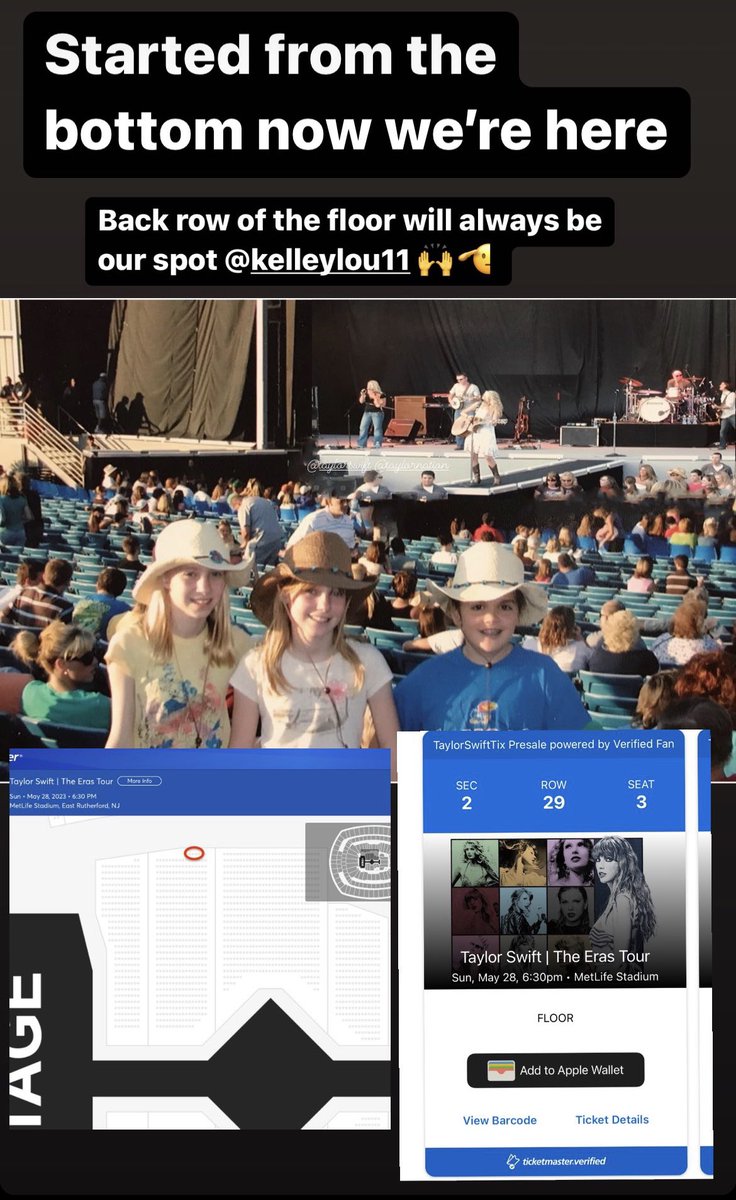 sharpjayhawk's tweet photo. Back row of the floor forever #TSmidnighTS #TSTheErasTour @TSTheErasTour @taylornation13 @taylorswift13 🙌🫡 https://t.co/oyfTCB2cFN