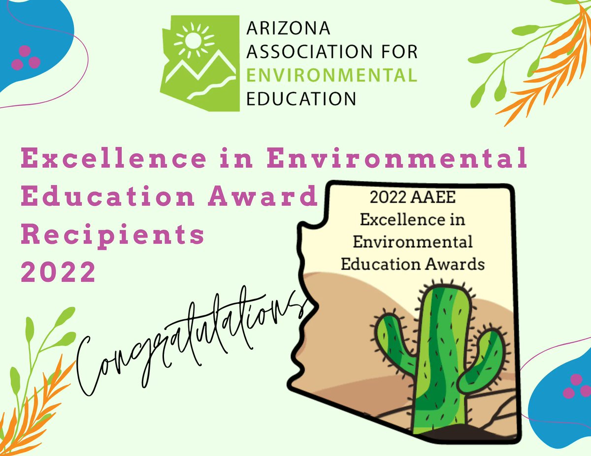 Camp Cooper has won the 2022 Arizona Association for Environmental Education's eeExcellence Award for Outstanding Environmental Education Program! We are truly honored and proud to have been recognized for our work. 🙌 🏆 🏜️ ❤️ 🌵 😍 #education #environment #arizona #az
