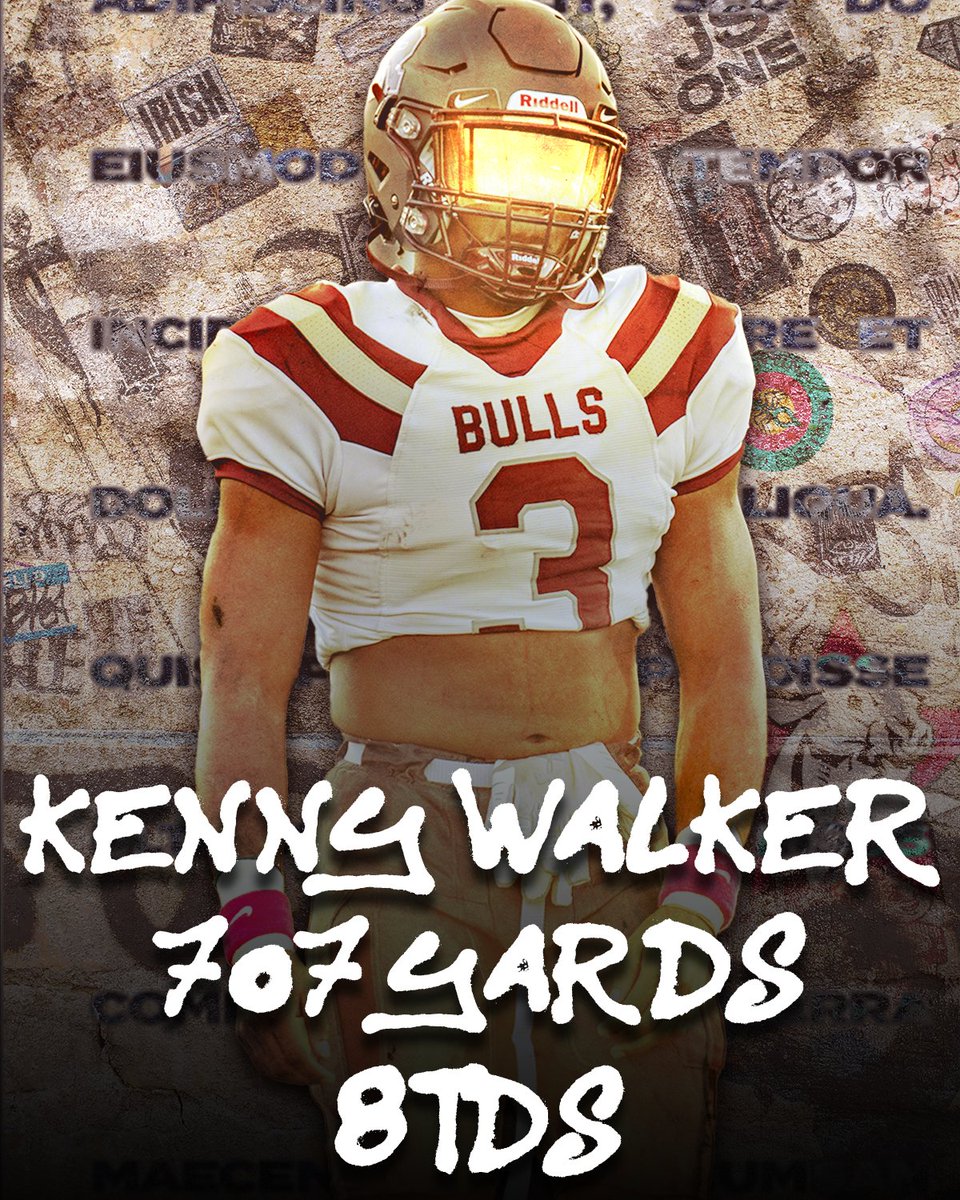 Kenny, finishing his senior year with real solid numbers! 

#RanchLife #BullsNation #WiregrassFootball #HSFB