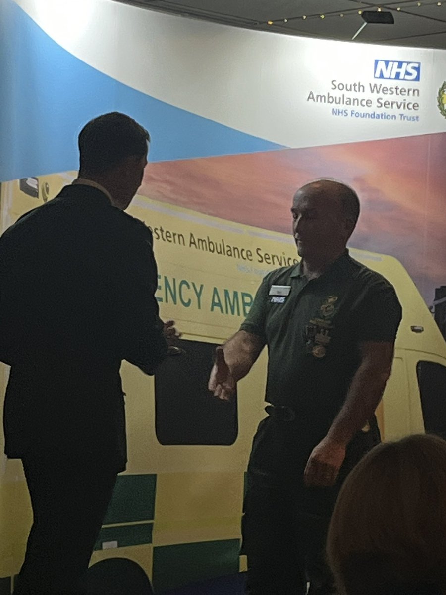 Tonight we were honoured to attend the annual <a href="/swasFT/">South Western Ambulance Service</a> awards night <a href="/StMellion/">St. Mellion Estate</a> &amp; watch some of the <a href="/devoncfr/">@DevonCFR</a> amongst other receive awards for their contribution to making <a href="/swasFT/">South Western Ambulance Service</a> a great place to work &amp; volunteer  and to see our very own Katherine win an award as well