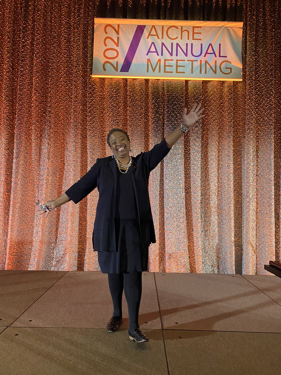 As I complete my term as <a href="/ChEnected/">American Institute of Chemical Engineers (AIChE)</a>  president (12/22) I share some of my own highlights from the #AIChE2022 #AIChEAnnual stay turned for more pics!!! Thanks to all of the volunteers, leaders and the team in NY who make it all happen . Thanks!!!