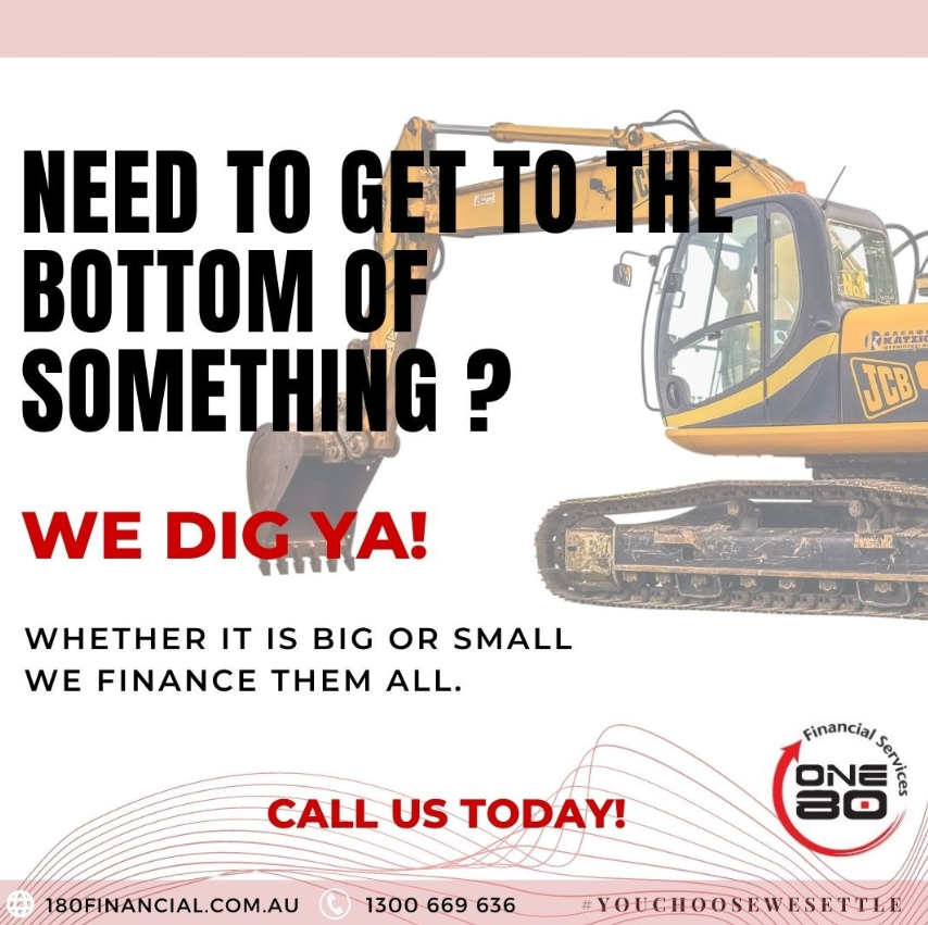 one80financial's tweet photo. GET THAT HEAVY EQUIPMENT AND WE WILL LOOK FOR THE LIGHTEST PAYMENT OPTION FOR YOU.

Call us today and let us do all the work! 🚧

#youchoosewesettle #one80finance #teamone80finance #180finance #notablenovember #excavators https://t.co/LvcP5yVBAn