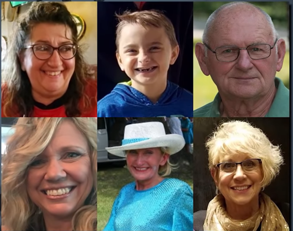 REST IN PEACE:
Jane Kulich
Jackson Sparks
Wilhelm Hospel
Tamara Durand
Leanna Owen
Virginia Sorenson

#WaukeshaParade