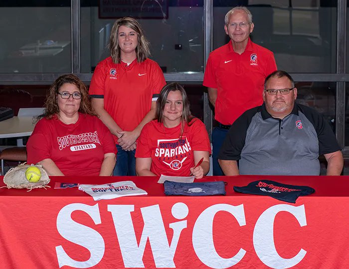 SWCCSpartans's tweet photo. Spartan softball coaches announce first 2023 recruit

"She will bring a left-handed presence on the mound for us next season," said Jensen. "As the first member of our 2023 recruiting class, we would like to welcome Jaisa to the Spartan family."

https://t.co/0XJEQosywi https://t.co/o8eYFlpp6F