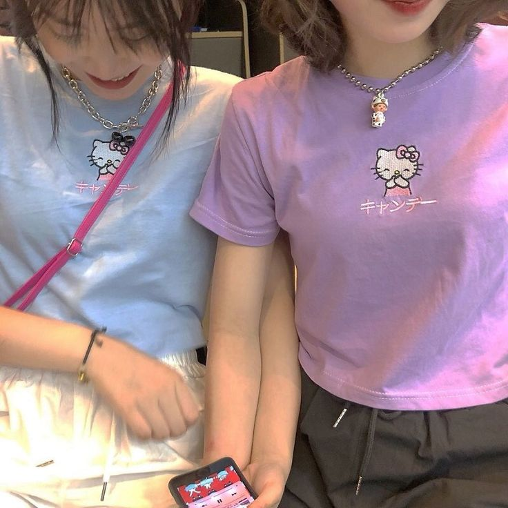 matching hello kitty shirts! 💓