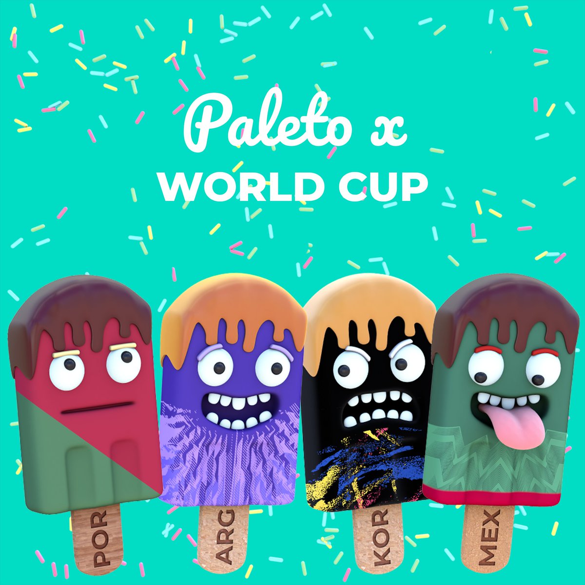 freezerverse's tweet photo. We are having Paletos at the world cup, go get the one of your favorite team. More to be revealed 🍦⚽️

https://t.co/EYCqcz2OXF

#NFT #NFTs #nftcollector #NFTCommunity #nftpolygon #WorldCup2022 https://t.co/mMq2gI3NHX