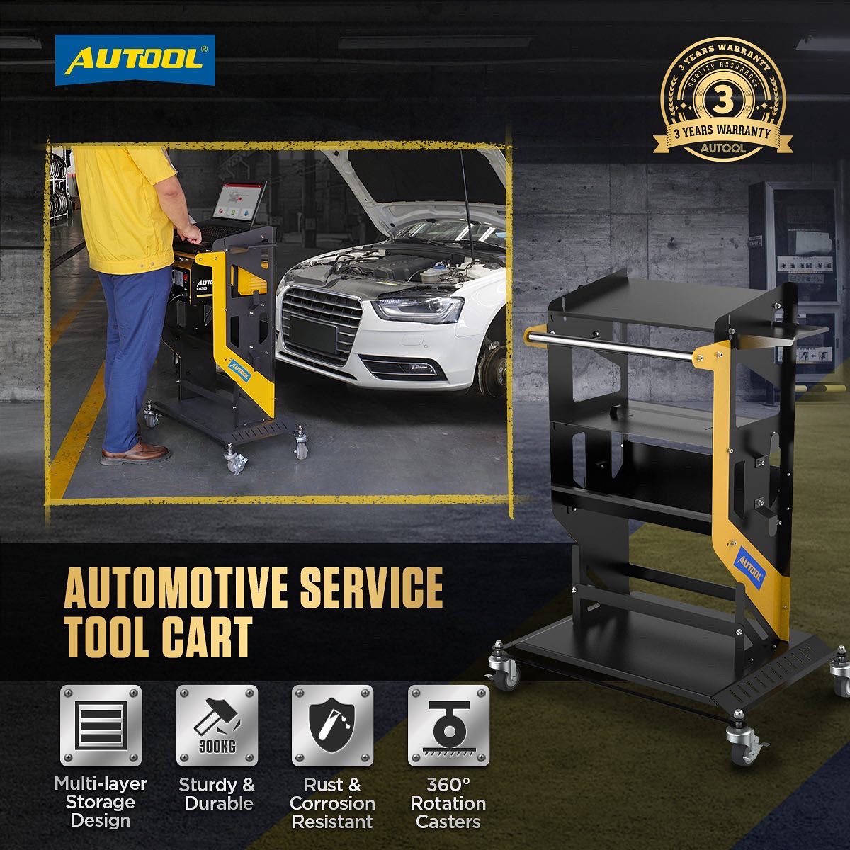 KenChoyAUTOOL's tweet image. High Quality Universal ECU Programming Tool Cart with 4 Layers. #automotive #aftermarket #carprogramming #ECU #toolcart #AUTOOL #toolcar #carrepair