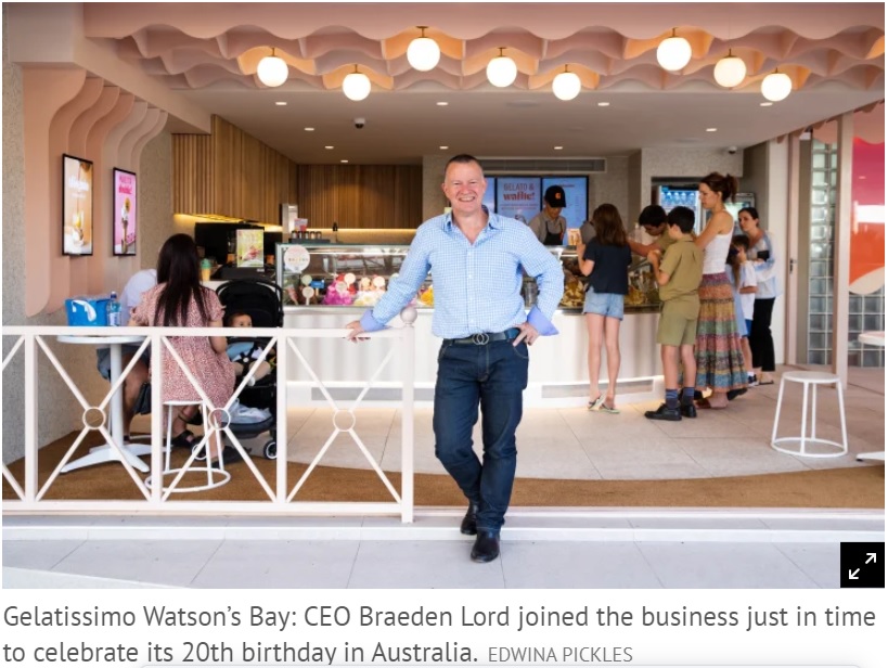 FAustraliab's tweet photo. @Gelatissimo outlets are undergoing a sweet revamp in time for summer

This article provides some interesting insights into the reasons for the #rebrand &amp; why it is important to continue evolving to meet #customerexpectations

#franchising #branding 

https://t.co/rgnn7LxBLc https://t.co/47u59S6a8F
