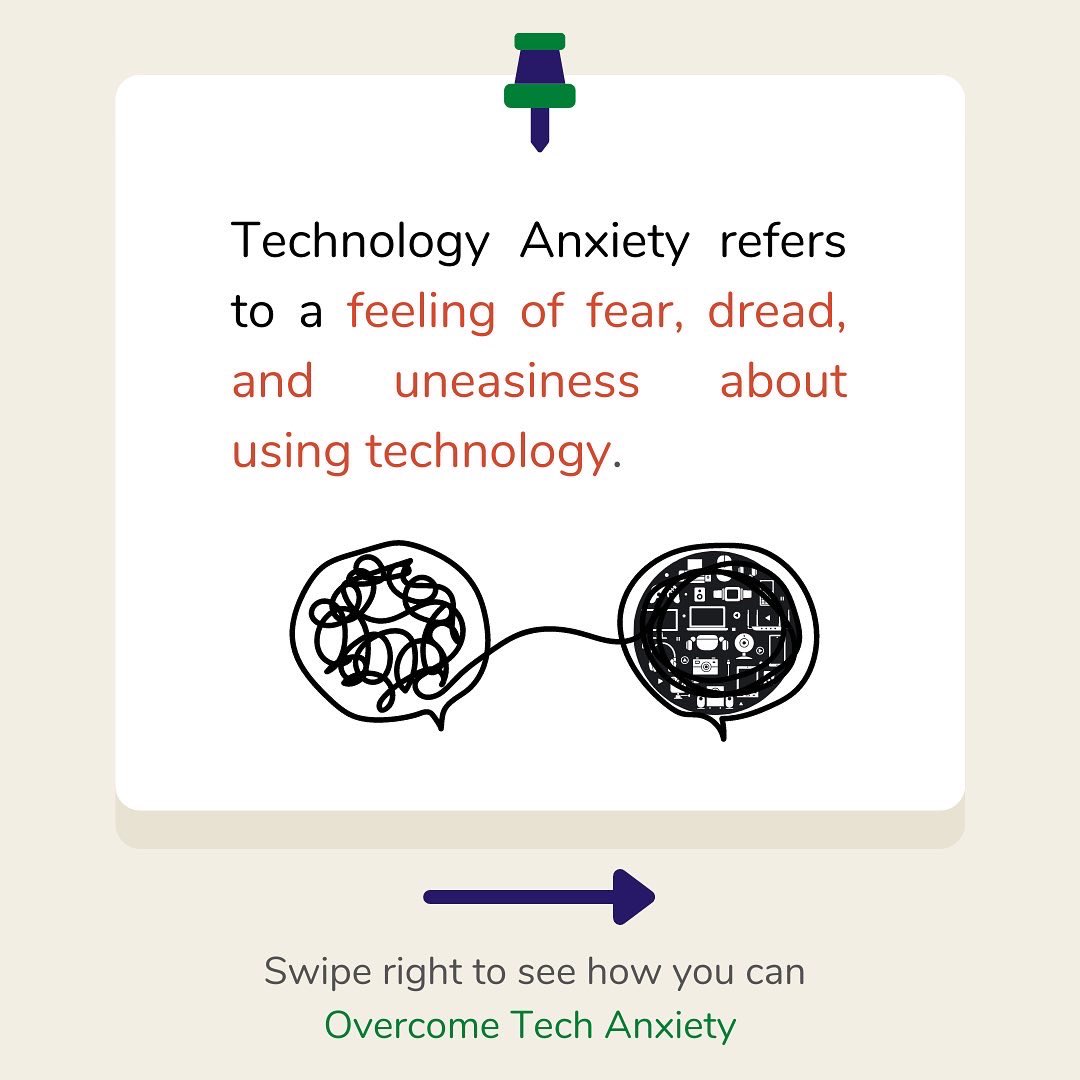 theboomerem's tweet image. How to overcome #techanxiety? #digitaldivide #empower