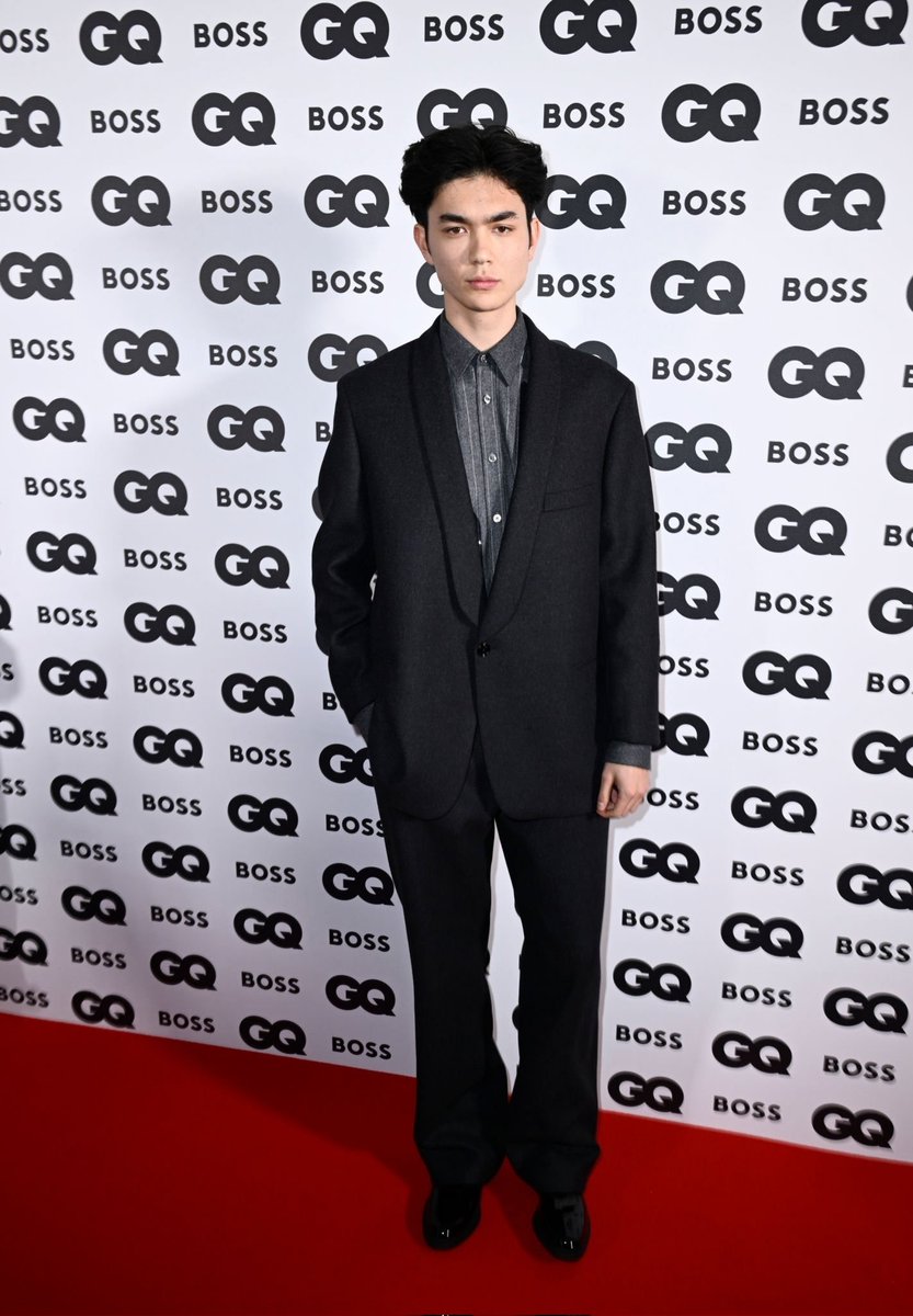heartstopper_gl's tweet photo. William  Gao at British GQ MOTY (Nov 16)

👤 @wasia_project
© GettyImages 

#willgao #williamgao #taoxu #taoelle #heartstopper #heartstoppercast https://t.co/9W0DROaqJl
