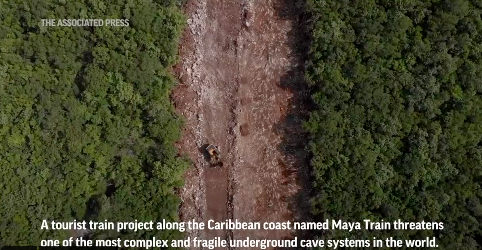 DarwinBeliever's tweet photo. @AmericanEgypt Is it possible the #MayaTrain route is being mined before/during railway and hotel construction?
The partners and developers are peculiar...
#goldwar
https://t.co/QDbS5PYoHj https://t.co/uKZ8vwtFVk