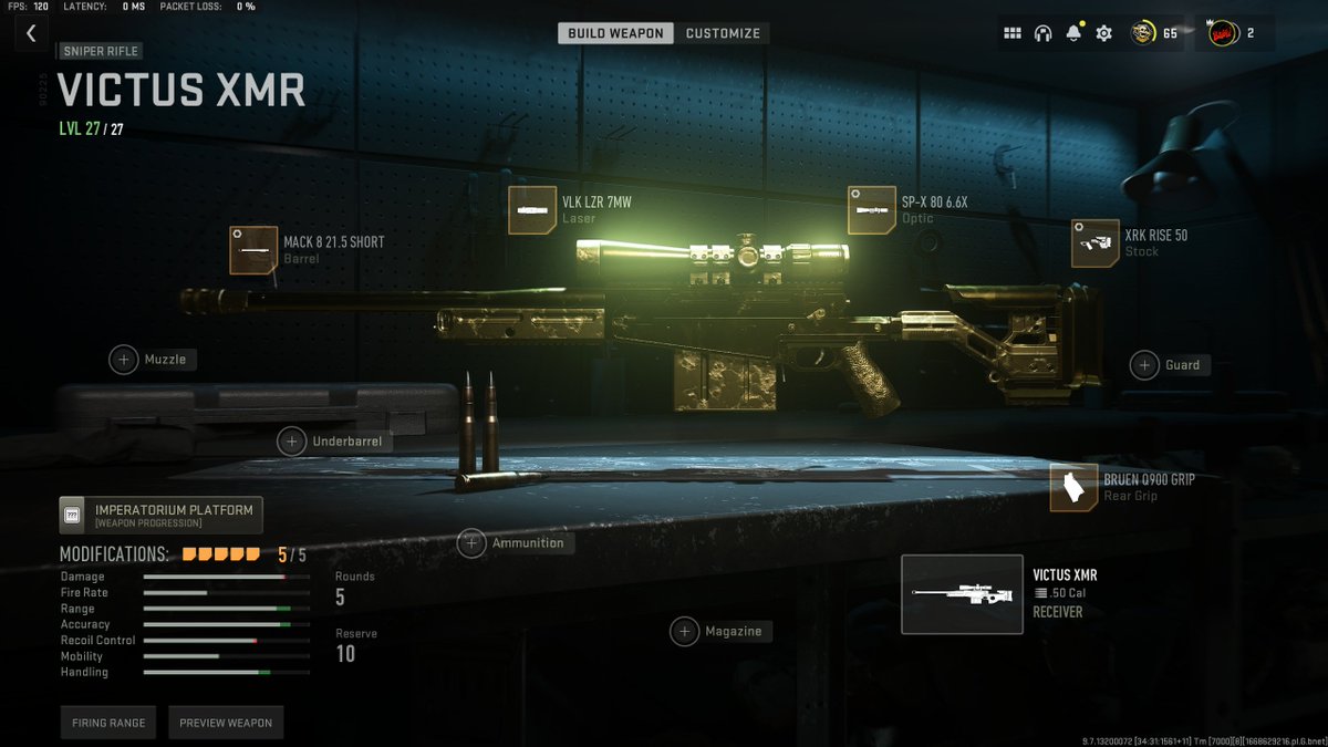 Bamslol's tweet photo. The BEST Victus XMR Sniper Class Setup in #MW2 and #Warzone2 
ALL ADS + Damage Range Tuning ✅ https://t.co/eOY1uLRC9w