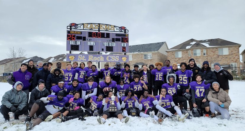 ROPSAA champions! 🏆 Jobs not finished though, off to the central bowl! <a href="/rochfootball/">Roch Football</a>