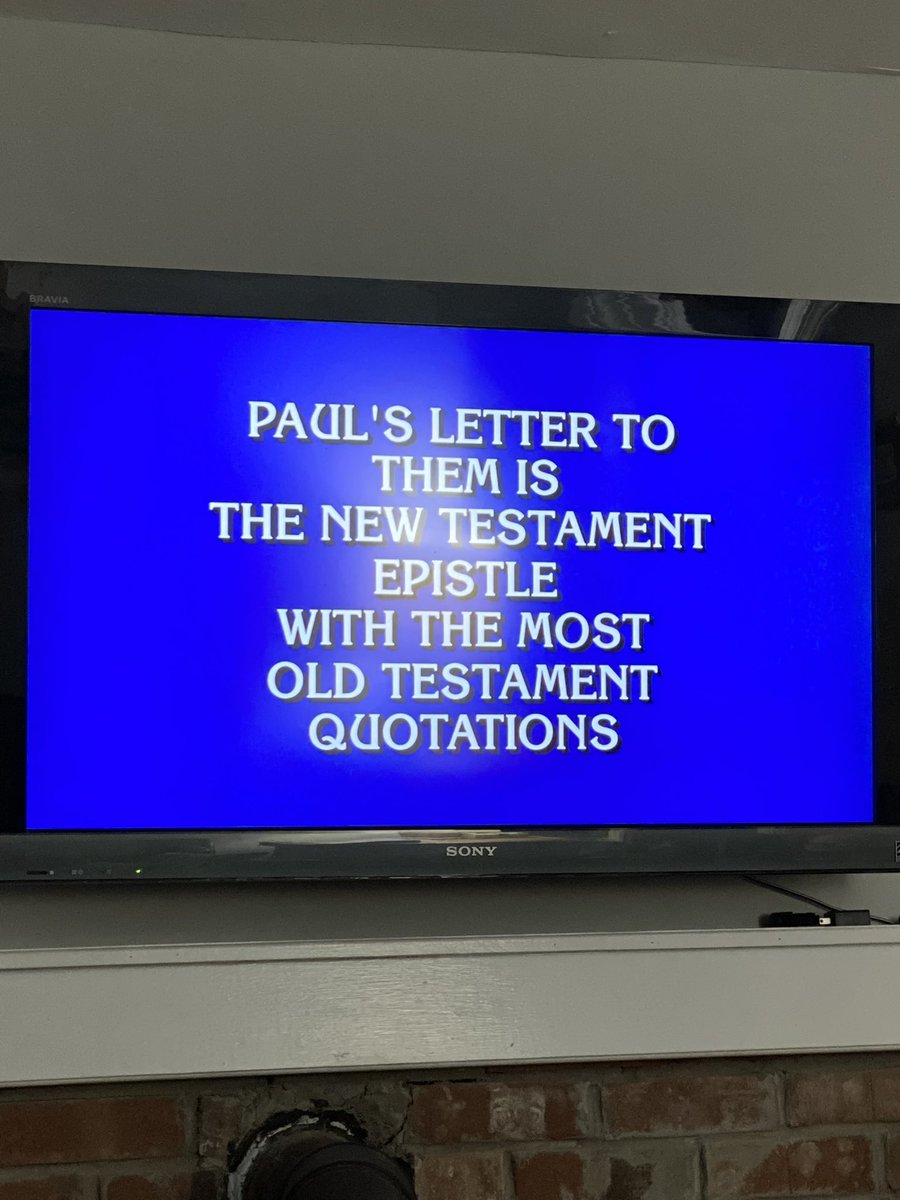 JRMoockjr's tweet image. Final Jeopardy made some choices tonight.