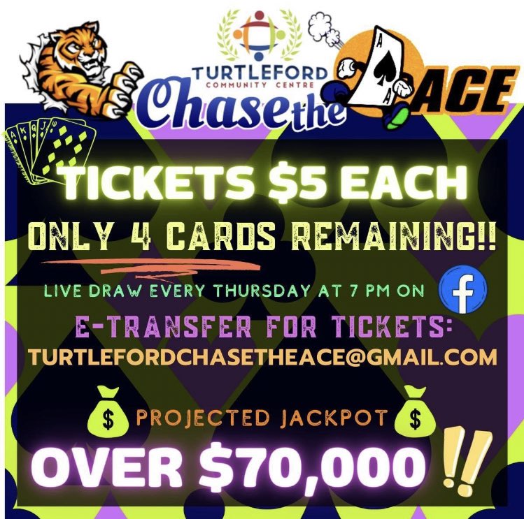This is no joke. 4 cards left. Buy some tickets, or don’t and hopefully I win. Or do and hopefully my wife wins.