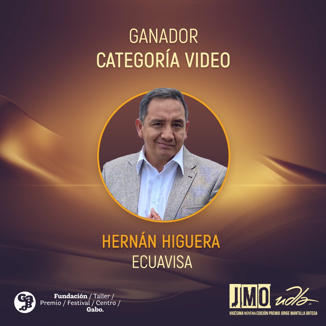 #JMOenUDLA| El ganador en la categoría video de los premios #JMOenUdla es <a href="/higuerahernan/">Hernán Higuera</a>, con su trabajo titulado "El poder de la minería ilegal" publicado en <a href="/ecuavisa/">Ecuavisa</a>. (1/2) <a href="/UDLAEcuador/">UDLA Ecuador</a>