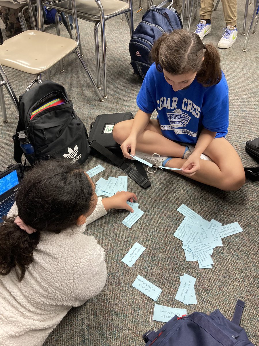TeamForge (@teamforgeccms) on Twitter photo The scientists on <a href="/TeamForgeCCMS/">TeamForge</a> were busy sorting definitions and examples of Newton’s Laws of Motion with partners today! Do you know which law explains events in your everyday life? <a href="/MrRuggCCMS/">Mr. Rugg</a> <a href="/MrsLealCCMS/">MrsLealCCMS</a> <a href="/MrsMcDaidCCMS/">Terri McDaid</a> #ForgingKnowledge The scientists on <a href="/TeamForgeCCMS/">TeamForge</a> were busy sorting definitions and examples of Newton’s Laws of Motion with partners today! Do you know which law explains events in your everyday life? <a href="/MrRuggCCMS/">Mr. Rugg</a> <a href="/MrsLealCCMS/">MrsLealCCMS</a> <a href="/MrsMcDaidCCMS/">Terri McDaid</a> #ForgingKnowledge