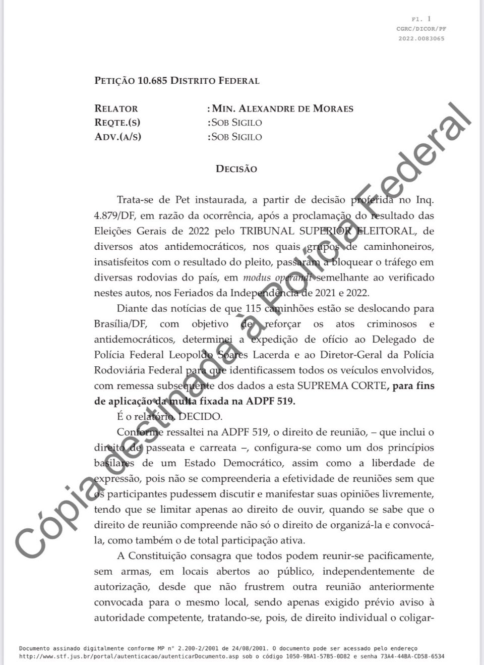 Fabiano Trompetista 🎺 ⭐ on X: O ministro Alexandre de Moraes, determinou  o bloqueio de todas as contas bancárias de 43 empresas que participaram de  atos golpistas.  / X